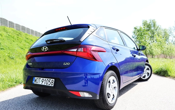 Hyundai i20 cena 55500 przebieg: 54000, rok produkcji 2022 z Kolonowskie małe 326